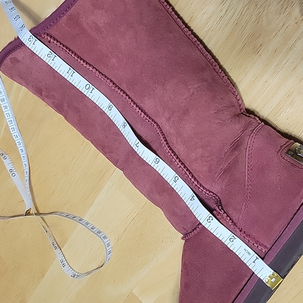 Burgandy Austrailian Luxe Boots - Picture 8 of 12